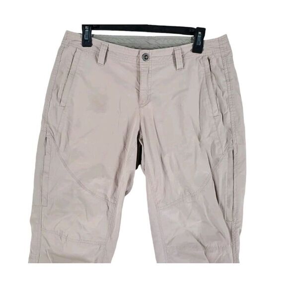 Kuhl Spire Convertible Roll Up Pants Womens 10 R Tan Beige Hiking (31x31.5) - Picture 7 of 16